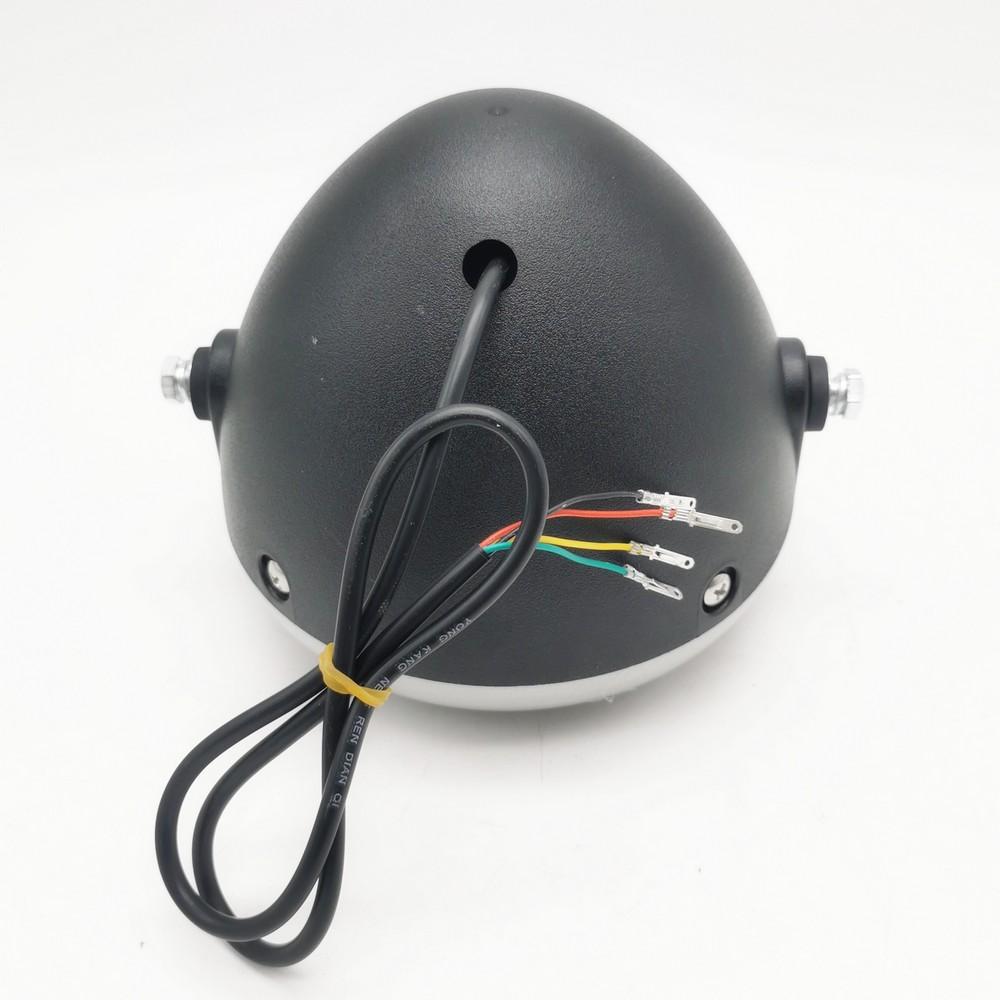 Đèn đèn LED đèn LED đèn đầu CityCoco 60V với ống kính thủy tinh cho CityCoco Trocke điện E-Bike Motorcycle Màu sắc: 1PC