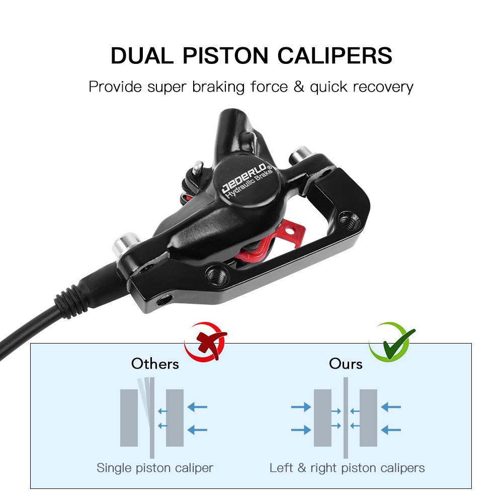 Bộ Phanh Đĩa 160Mm Rotor Bằng Nhôm Và Phanh Đĩa Sau Xe Đạp Bằng Thép Không Gỉ Xe Đạp Thủy Lực