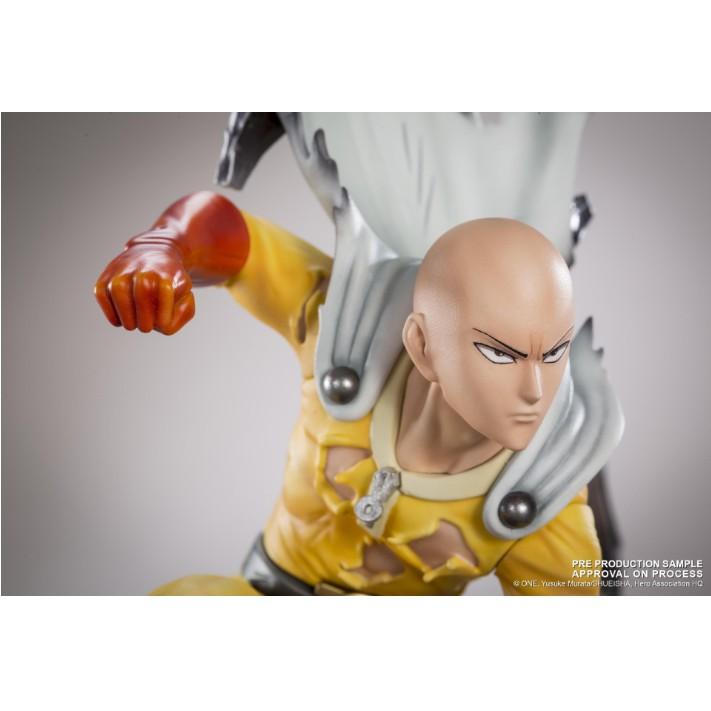 Mô hình One Punch Man Saitama rất sắc nét chi tiết màu vàng tươi đẹp loại 1