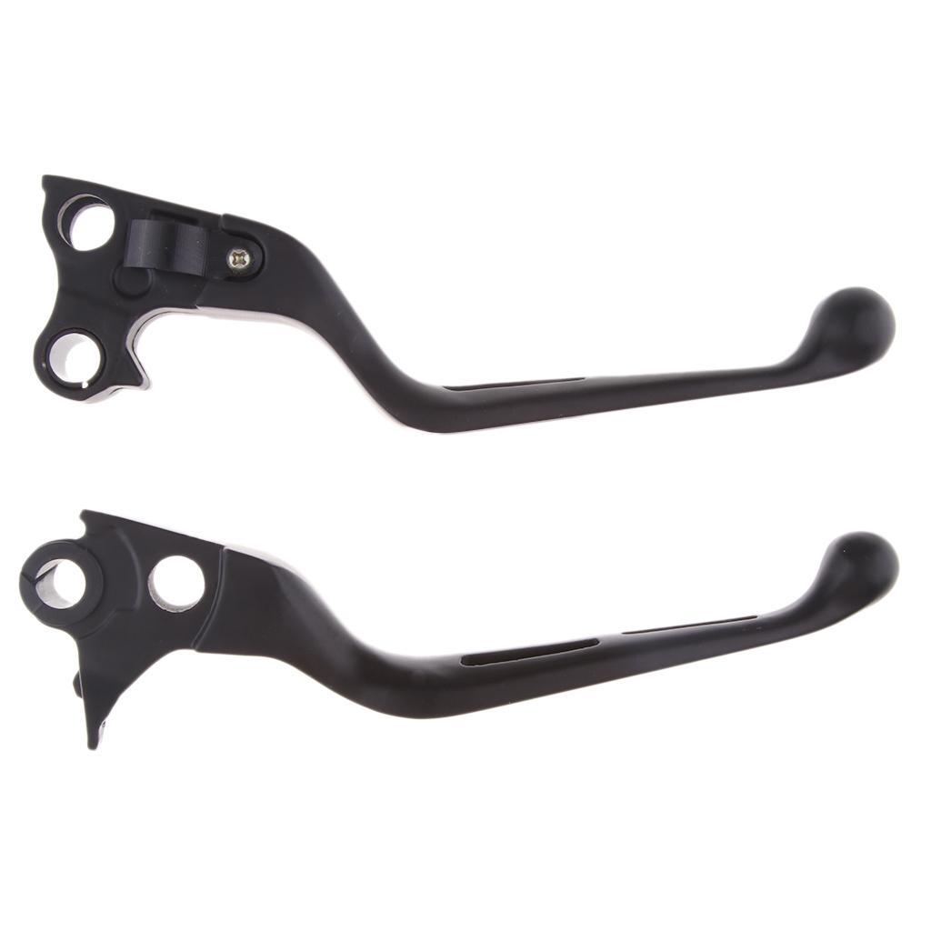 2x Black Brake & Clutch Handle Levers for   Touring 1996-2007