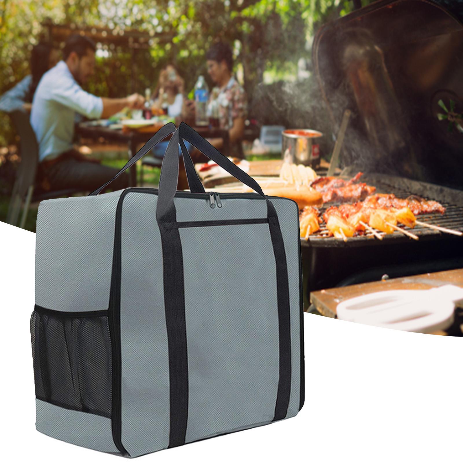 BBQ Grill Storage Carry Bag,Barbecue Tools Kit Accessories,Grill Tool Carry Bag for Outdoor Trip