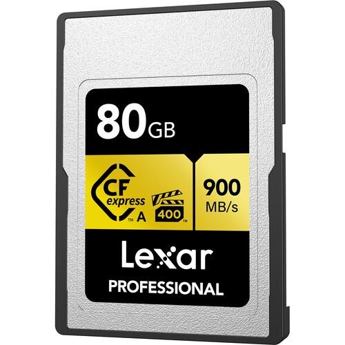 Thẻ nhớ máy ảnh/ máy quay phim Lexar 80GB/ 160GB CFexpress Type A, video chất lượng 8K, tốc độ đọc 900MB/s - Hàng chính hãng