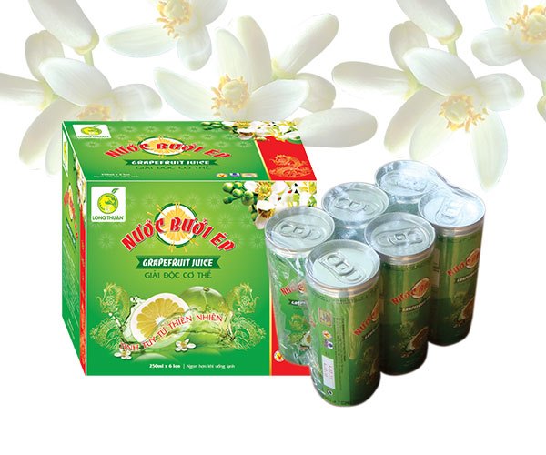 Nước bưởi ép Lon (24 lon)