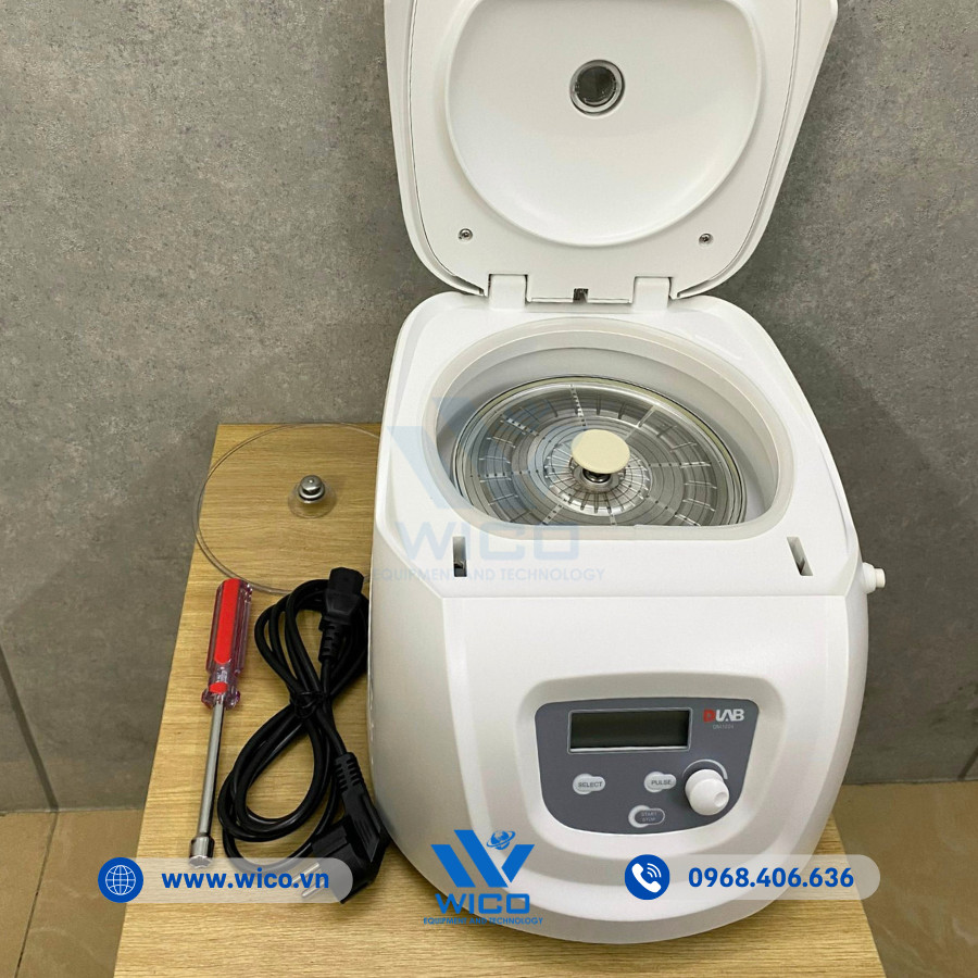 Máy Ly Tâm Heamatokrit Dlab Mỹ DM1224 | 12000 Vòng/ Phút