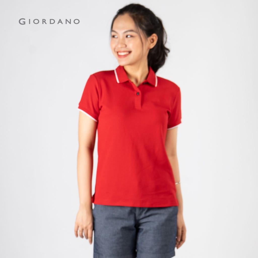 ÁO Thun Polo Nữ Giordano 05318028