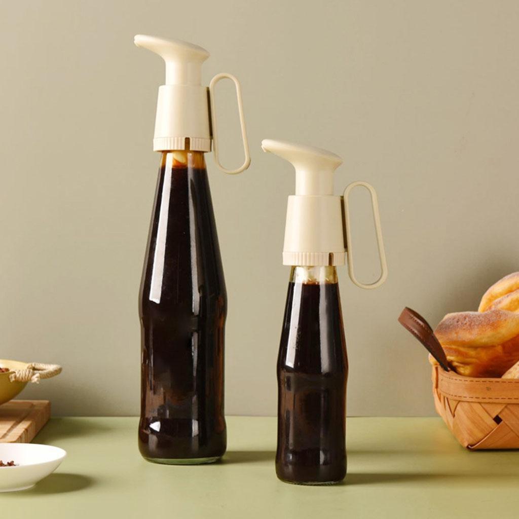 Sauce Bottle Press Mouth Nozzle Oil Pot Pump Head Accessory
