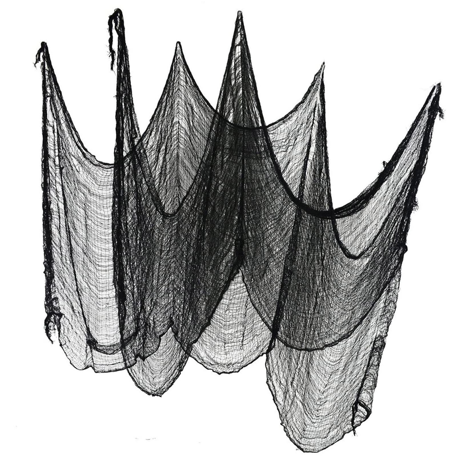 Halloween Creepy Cloth Outdoor Hanging Scary Gauze for Party Hats Cape Props