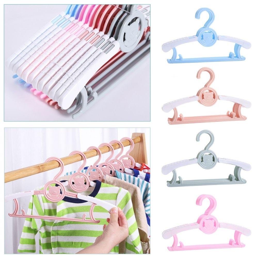 Set 5 / 20 Móc Nhựa Treo Quần Áo Trẻ Em