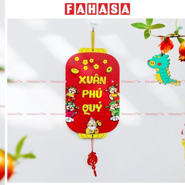 Bảng Gỗ Chữ Xuân Phú Quý - Trang Trí Tết - Bách Mộc