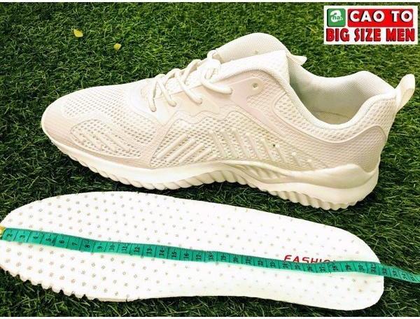 Giày Sneaker Sport Citi Full Trắng Bigsize 44,45,46,47,48