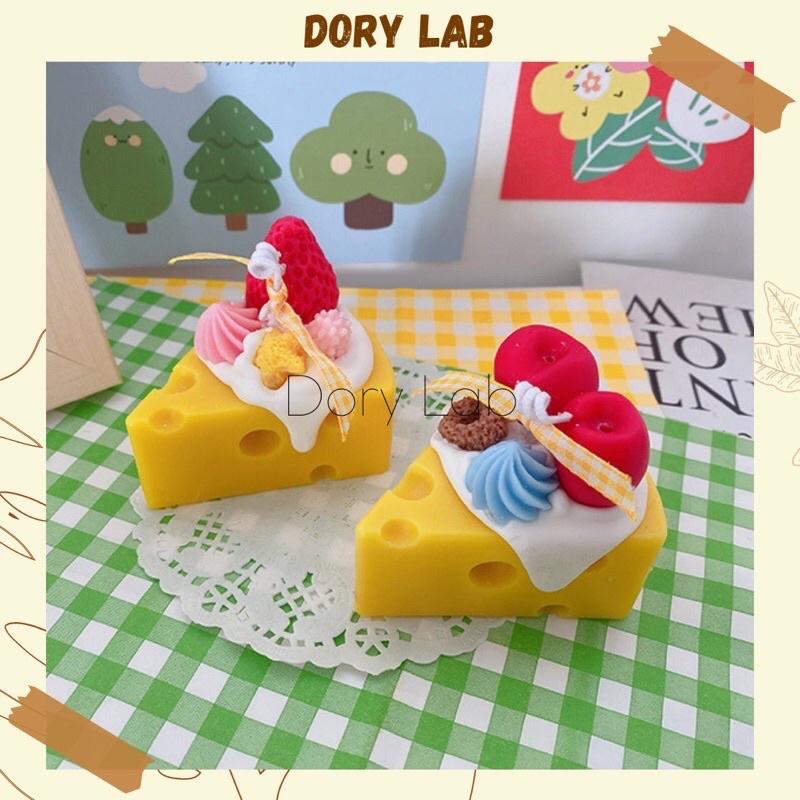 Combo Tự Làm Nến Thơm Tại Nhà Miếng Phô Mai Phủ Topping - Dory Lab