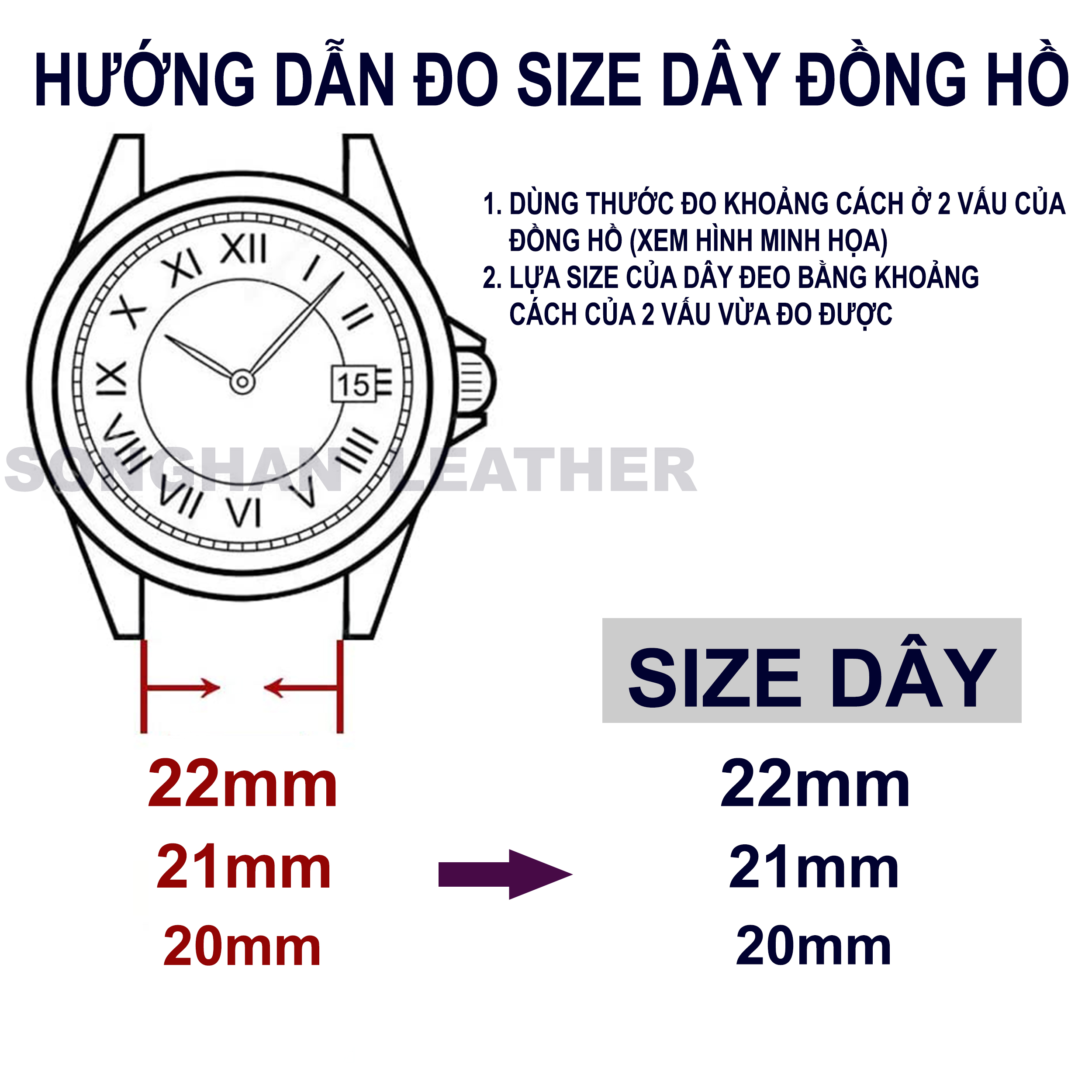 Dây Đồng Hồ Nam Nữ Size 12-14-16-18, Dây Đồng Hồ Da Đà Điểu Gắn Chốt Minh Kèm Khóa,Bảo Hành 6 Tháng+Tặng Móc Khóa Da Bò