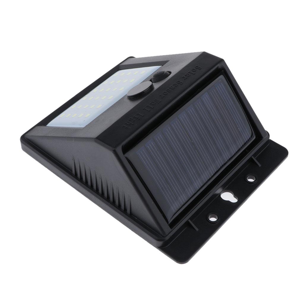 2x Solar Lights Outdoor Waterproof Solar Wall Lamp for Garden Pathway 30 LED