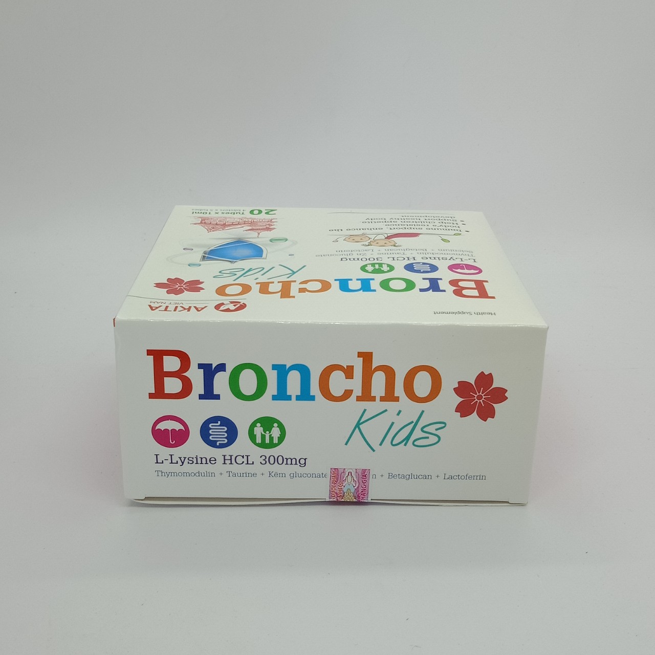 Siro Uống BRONCHO KIDS- Hỗ Trợ Hệ Miễn Dịch- Nâng Cao Sức Đề Kháng Cho Cơ Thể ( Hộp 20 ống)