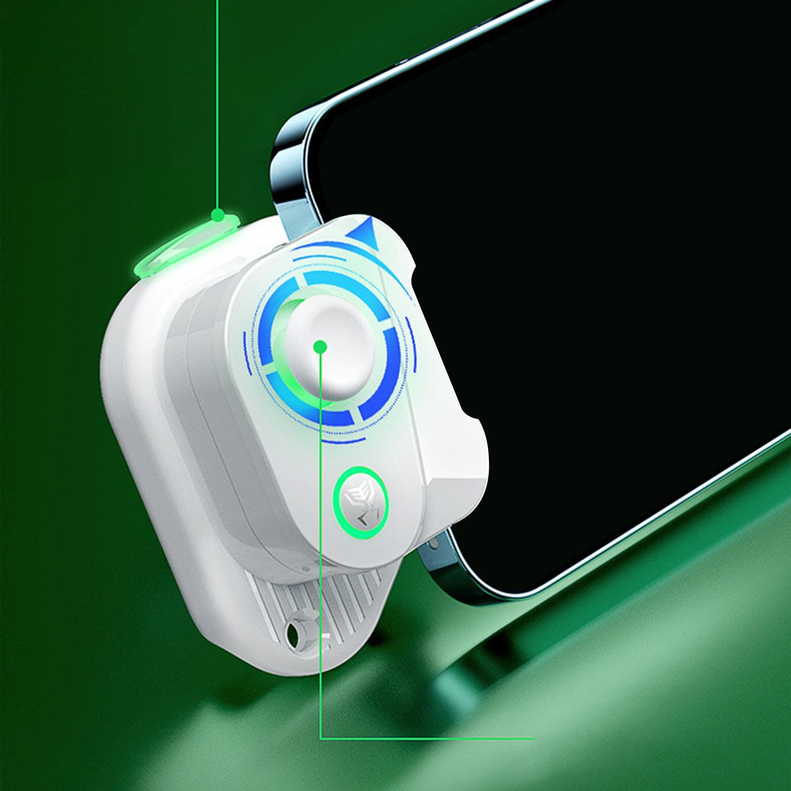 Mobile Game Controller Joystick Type C Charging Rechargeable Bluetooth 5.0 Plug and Play Gaming Auxiliary Tool Compact for Phone Tablet