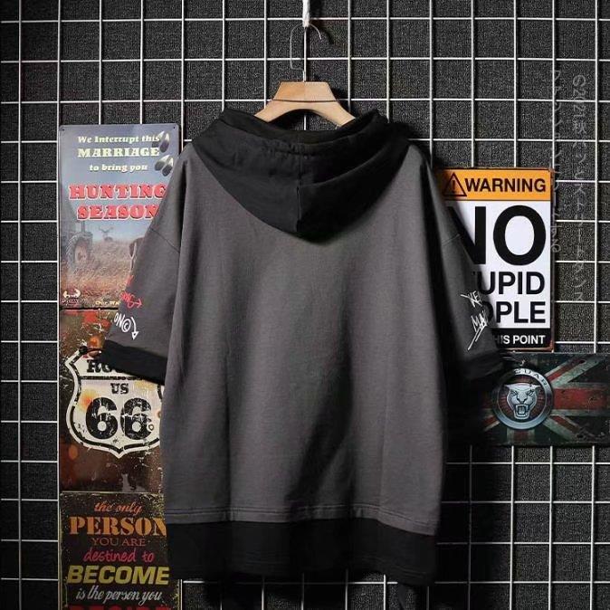 Áo Hoodie Ngắn Tay Phong Cách Năng Động Trẻ Trung Dành Cho Cả Nam Và Nữ 2 Màu