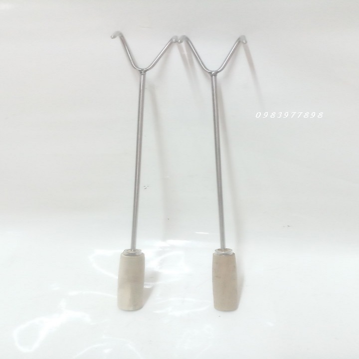 COMBO 2 CÂY MÓC INOX LẤY THỊT TRONG NỒI SÚP,LÒ QUAY RA.