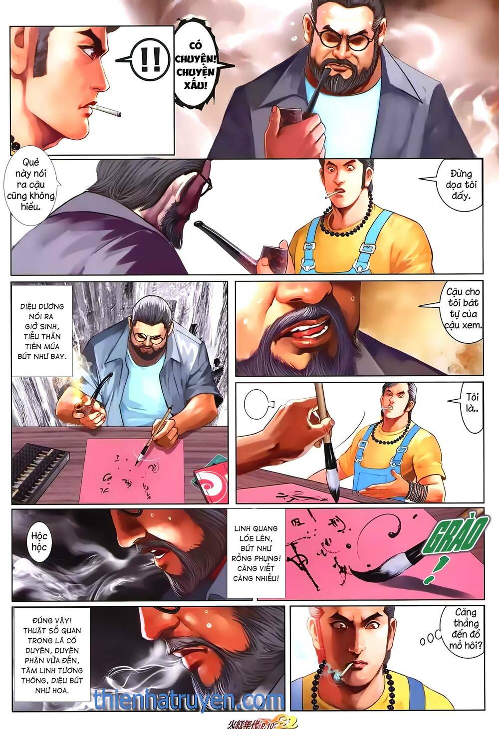 hỏa hồng niên đại hắc cốt đường chapter 1296 9