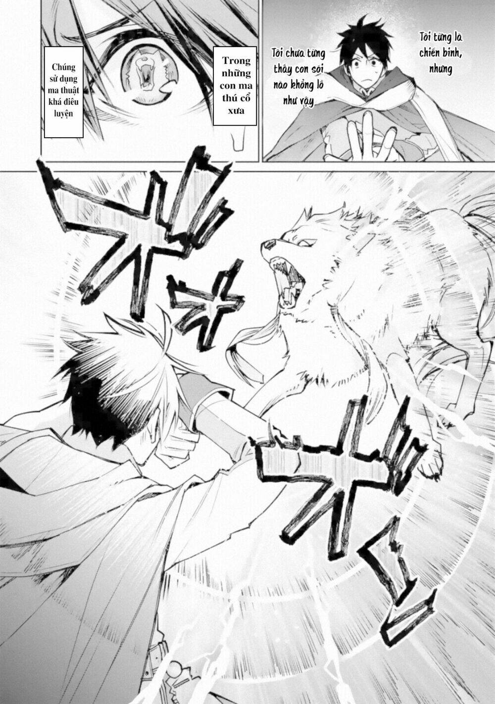 tôi đã từng là một pháp sư bá đạo cho đến khi ăn phải mũi tên vào đầu gối và trở thành một người bảo chapter 2.2 3