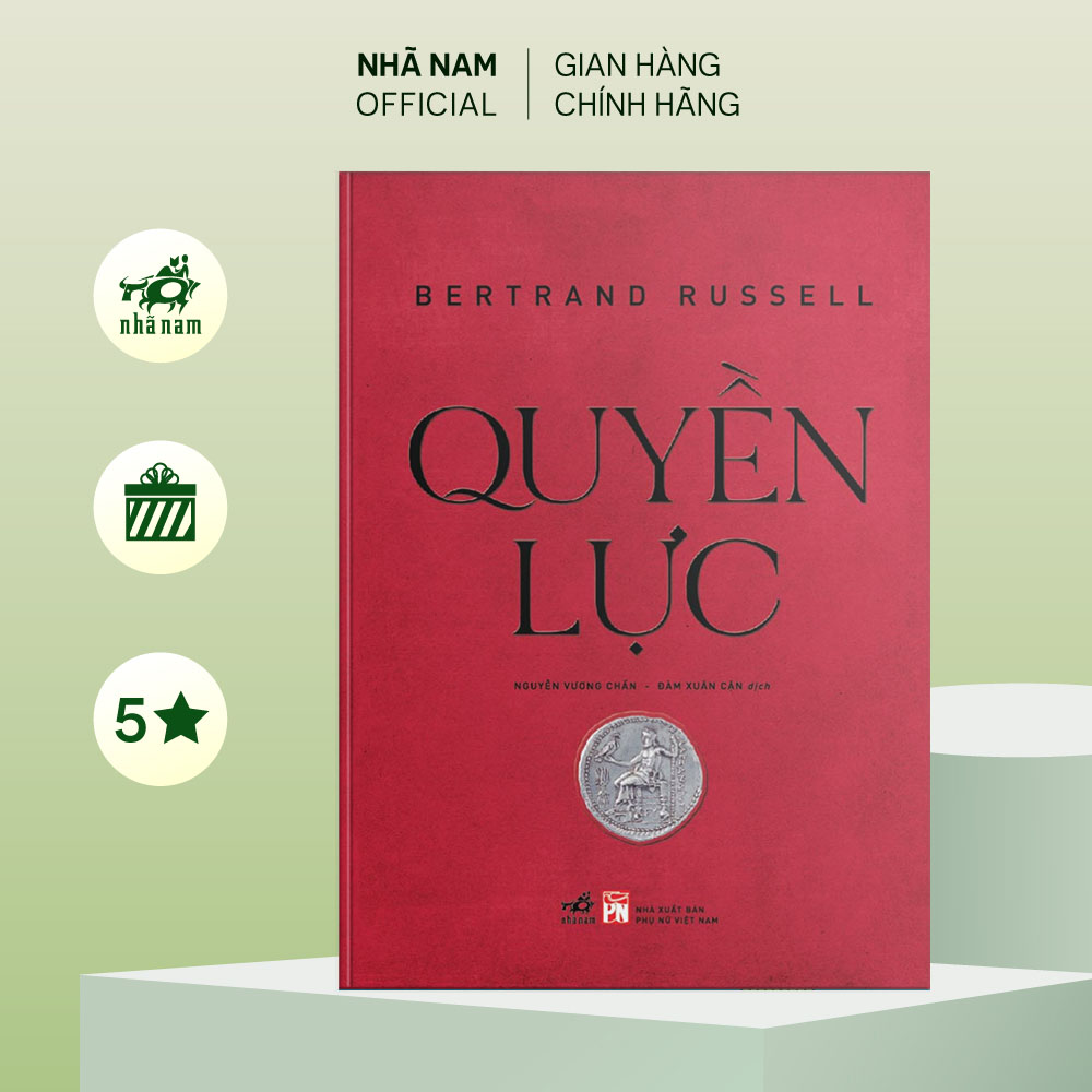 Sách - Quyền lực (Bertrand Russell) (Bìa cứng) - Nhã Nam Official