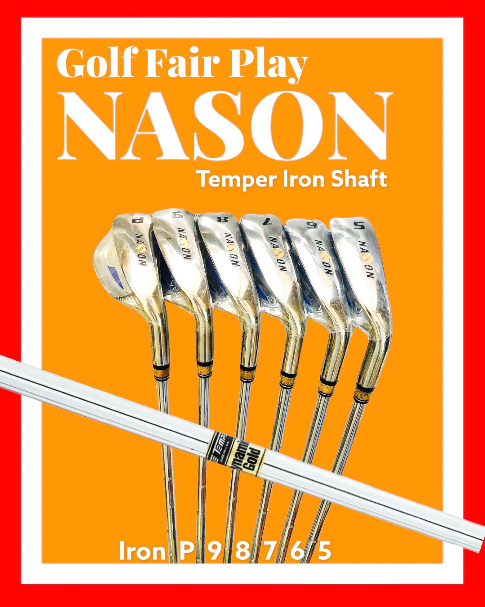 BỘ GẬY GOLF NAM FAIRPLAY GF-01 2022  (10 gậy + túi golf) | Nason