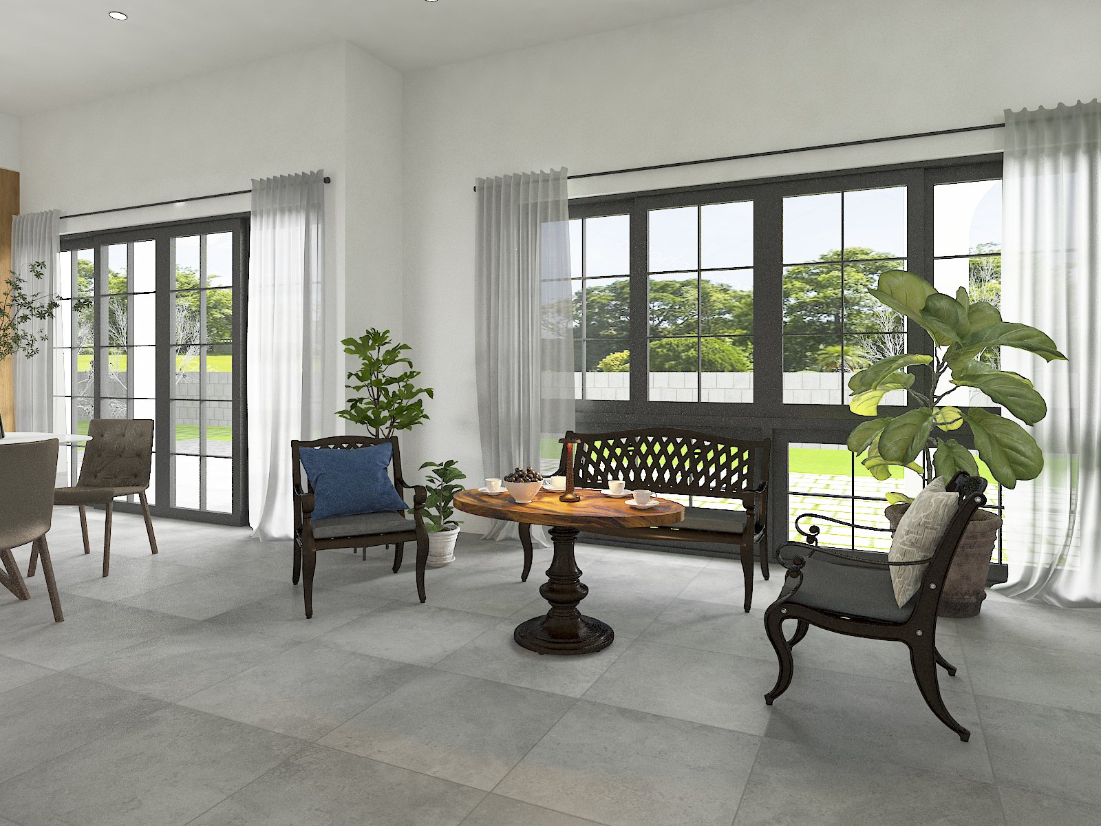 Ghế Nhôm Đúc AC-04-Br