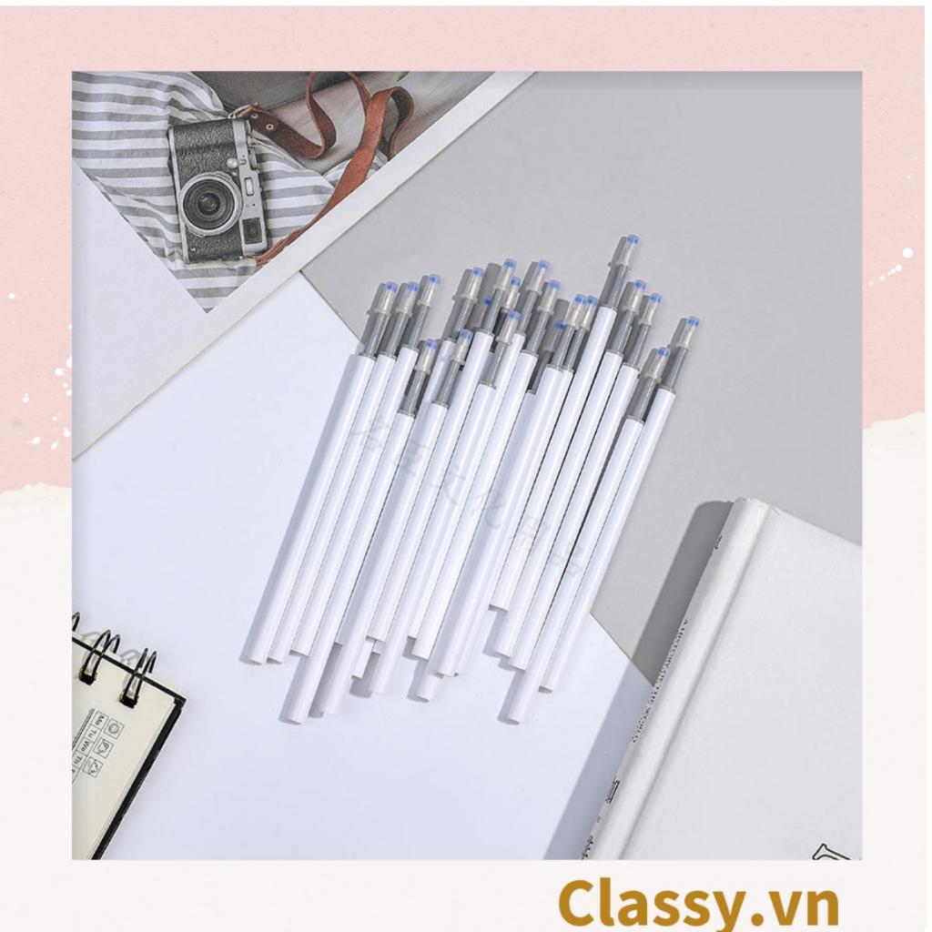 Classy Túi 20 ruột bút màu ngẫu nhiên, bút gel, bút mực màu đều, đậm, nét PK1516