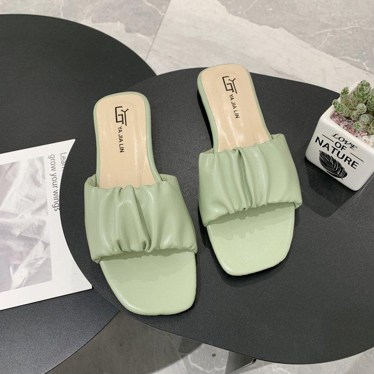 Dép quai ngang phong cách Hàn Quốc sành điệu cho nữ