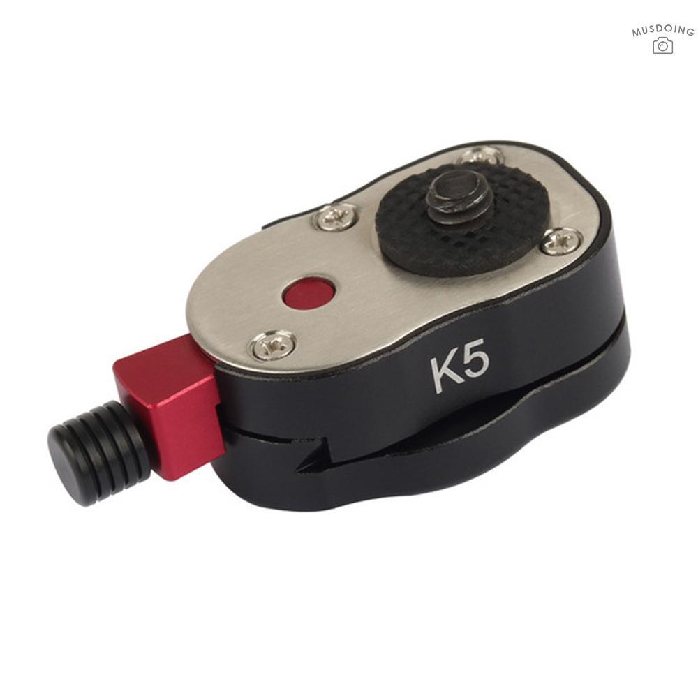 Tấm Tháo Lắp Nhanh Mini 3 / 8 Inch Lỗ Và Ốc Vít 1 / 4 Inch Cho Máy Ảnh Dslr