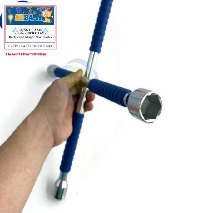 Tuýp chữ thập mở bánh xe F0010B-400 17x19x21x23mm