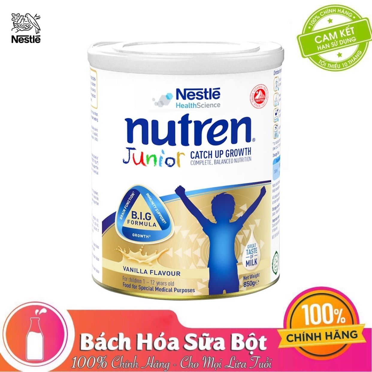 Sản Phẩm Dinh Dưỡng Nestle Nutren Junior (800g)