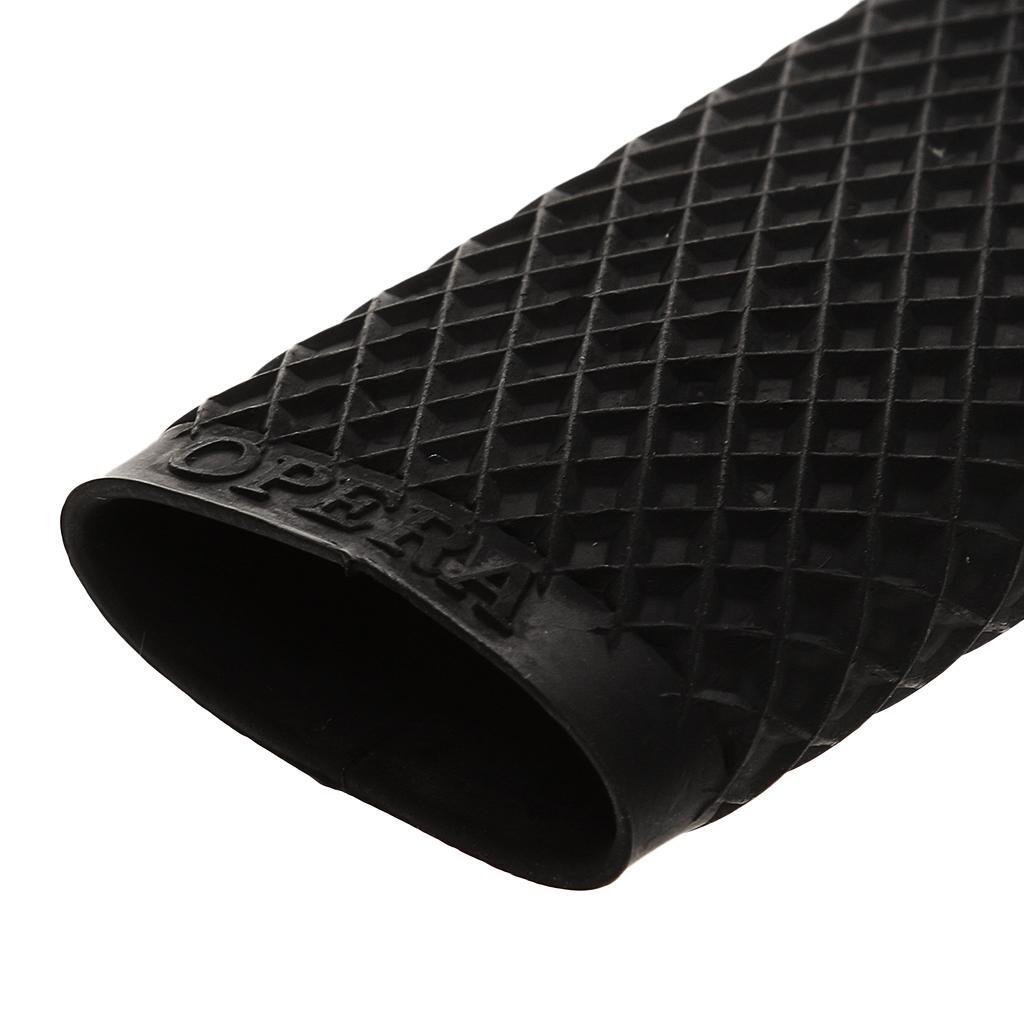 Non Slip Pool Cue Handle Grip Sleeve + 10 Pieces Pool Cue Tip Rubber Protector