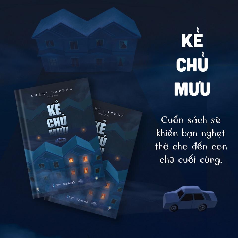 Sách  Kẻ Chủ Mưu (Shari Lapena) - Bản Quyền