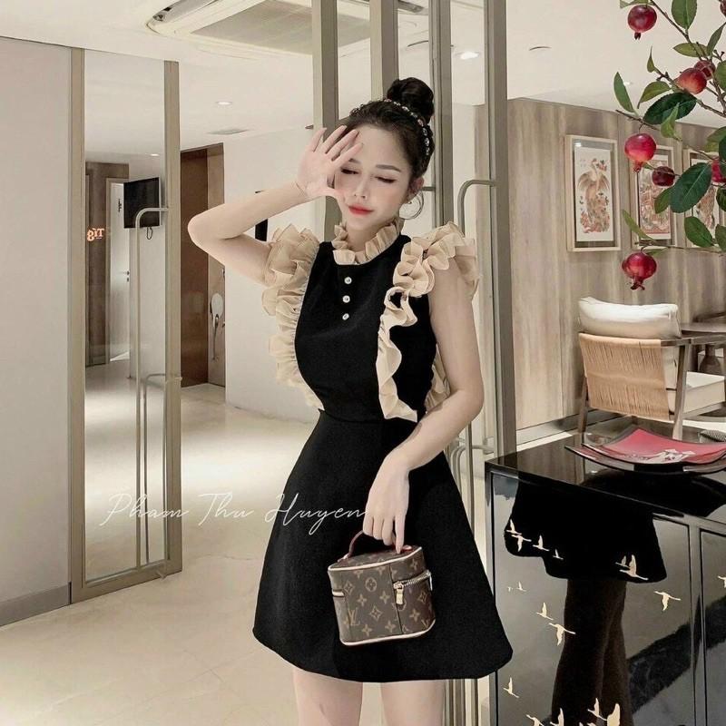 Đầm tiểu thư thiết kế chất umi đẹp