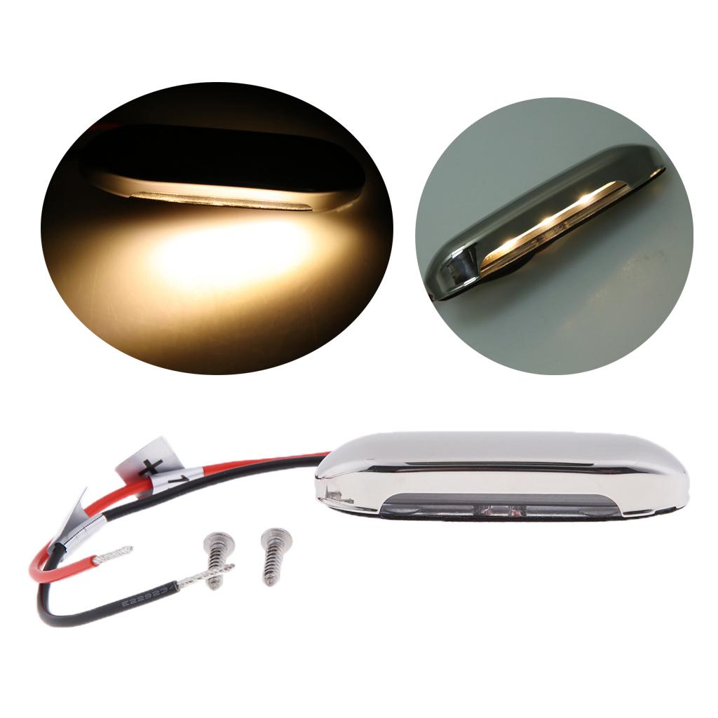 Stainless Steel LED Outdoor And Indoor Step / Stair Light 12V - Waterproof