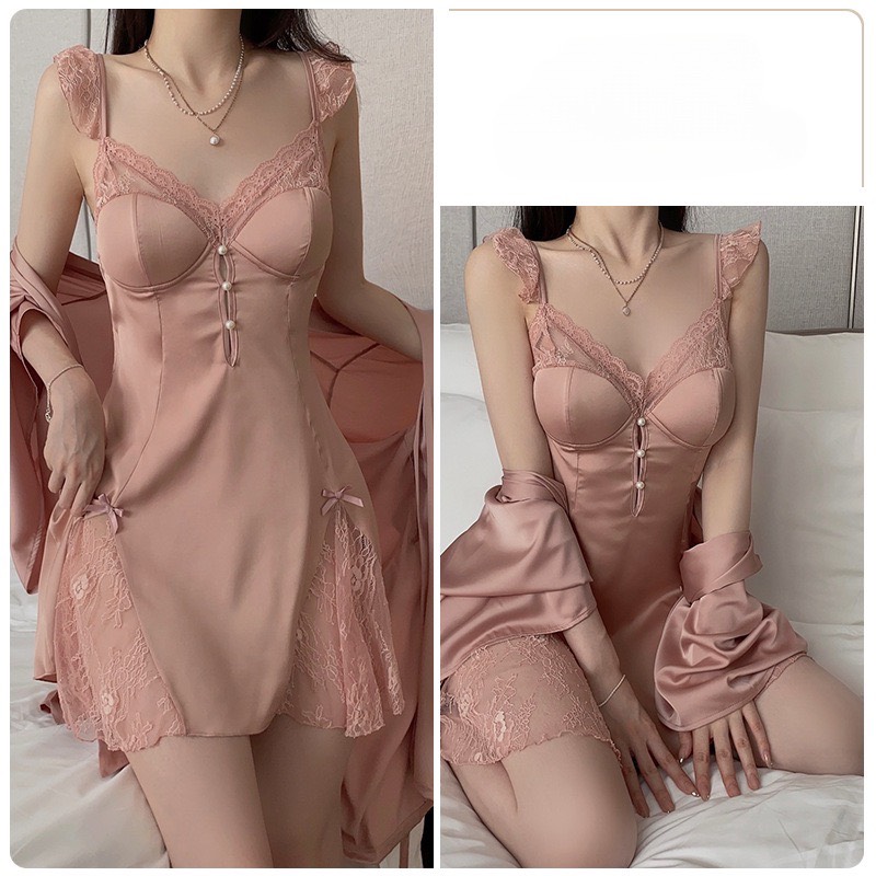 Váy Ngủ Nữ Tính Ngọt Ngào (Không kèm áo choàng) - B.Lingerie