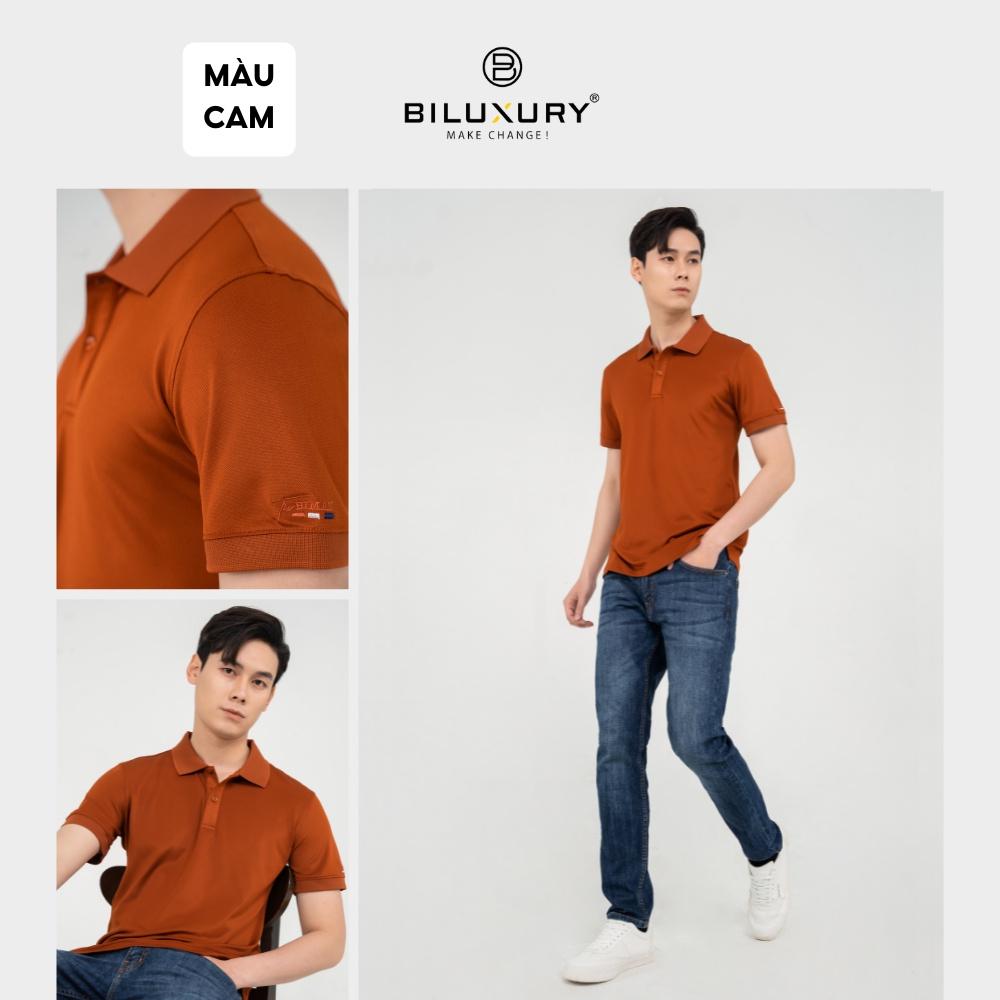 Áo thun polo nam Biman by Biluxury 5APCB011 Chất vải coolmax cao cấp thoáng khí không nhăn xù,nhiều màu sắc