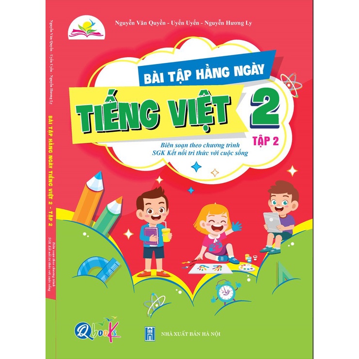 Combo Bài Tập Hằng Ngày Toán và Tiếng Việt Lớp 2 - Kết Nối Tri Thức Với Cuộc Sống - Tập 2