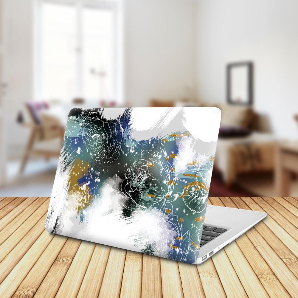 Giá tốt nhất phù hợp cho Macbook apple notebook air pro 11 12 13.3 15 inch vỏ bảo vệ dòng trừu tượng