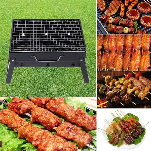 Bếp Nướng Than Hoa, Than Củi Vuông - Bbq Cao Cấp - Giao Hàng Toàn Quốc