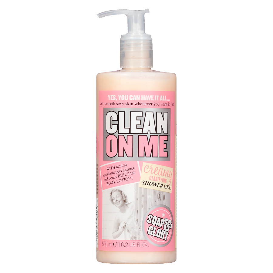 Sữa tắm Soap and Glory Clean On Me Shower Gel 500ml (Bill Anh)