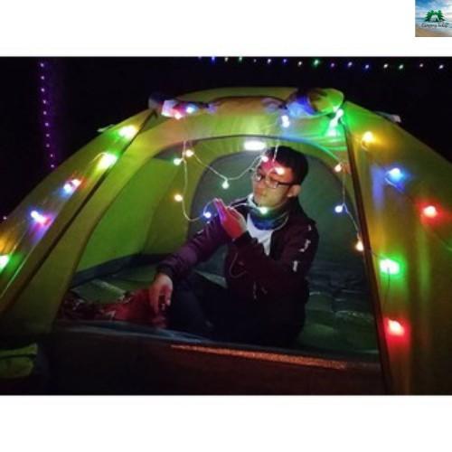 Đèn led trang trí dây đèn lều trại dã ngoại dài 6m - 40 bóng Camping Today