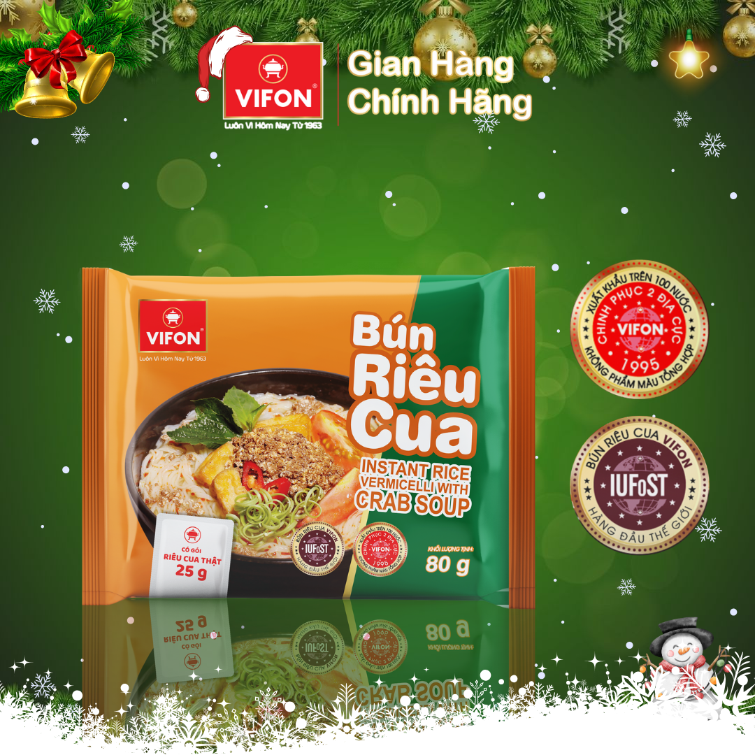 Thùng 30 Bún Riêu Cua VIFON