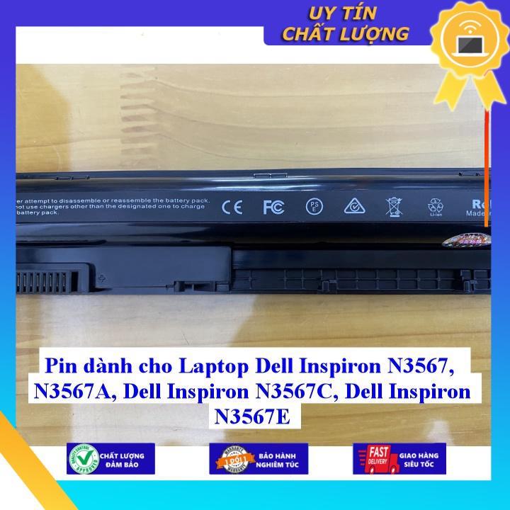 Pin dùng cho Laptop Dell Inspiron N3567  N3567A  Dell Inspiron N3567C Dell Inspiron N3567E - Hàng Nhập Khẩu  MIBAT748