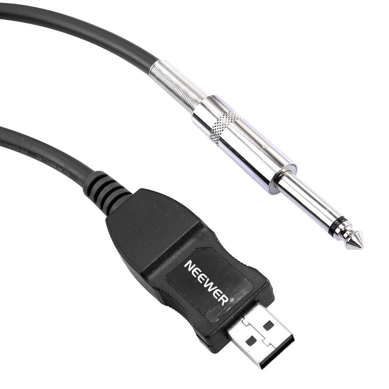 ROGTZ Cáp USB Guitar Kết Nối Đàn Guitar Với Máy Tính Để Thu Âm 3M - Hàng Nhập Khẩu