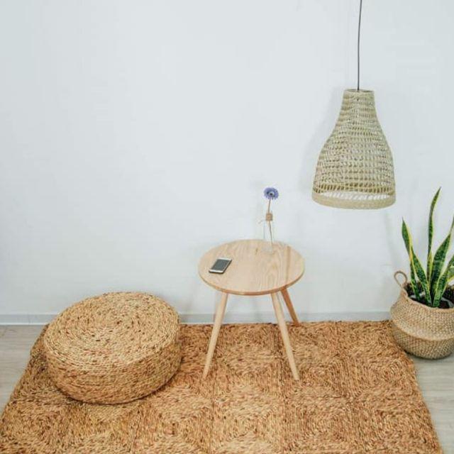 Thảm cói chữ nhật 1m2 x 80cm