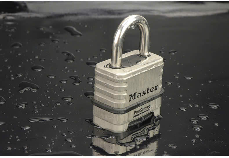 Khóa Inox Chống Gỉ Master Lock 1174 D, Mở khóa bằng cách quay số, không sử dụng chìa.