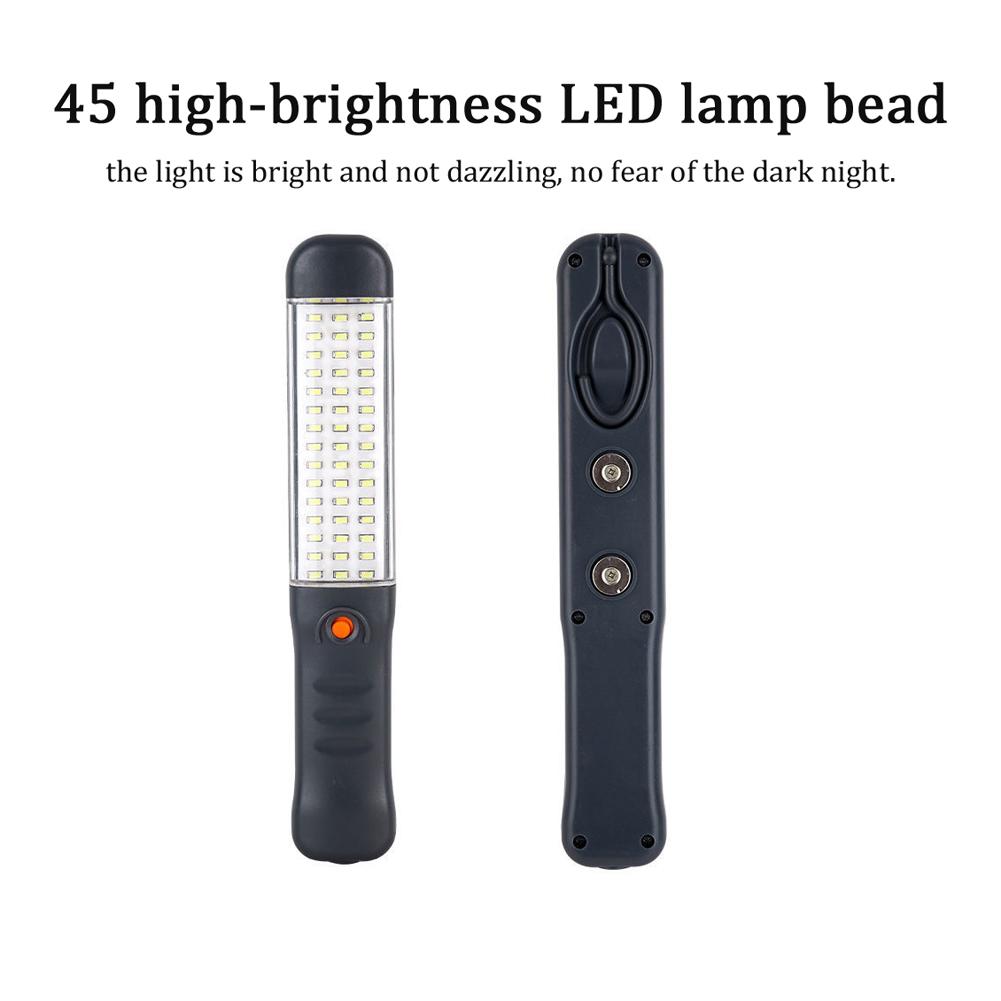 Đèn Pin Cầm Tay Có Độ Sáng Cao Led Có Thể Sạc Lạ Với Nam Châm Móc Xoay 360 °