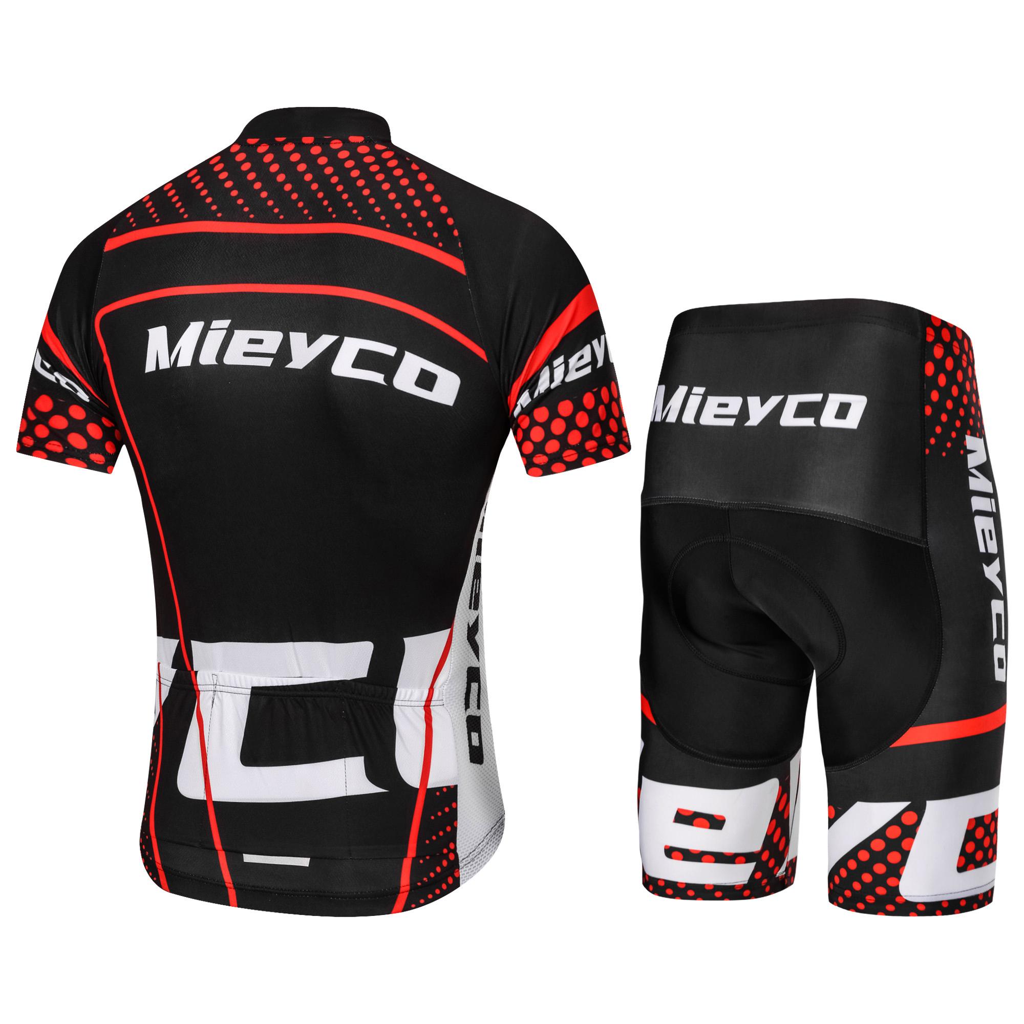 MIEYCO 2023 Đạp xe Jersey MTB Mountain Bike Quần áo đàn ông SHORT SET Color: 8 Size: XS