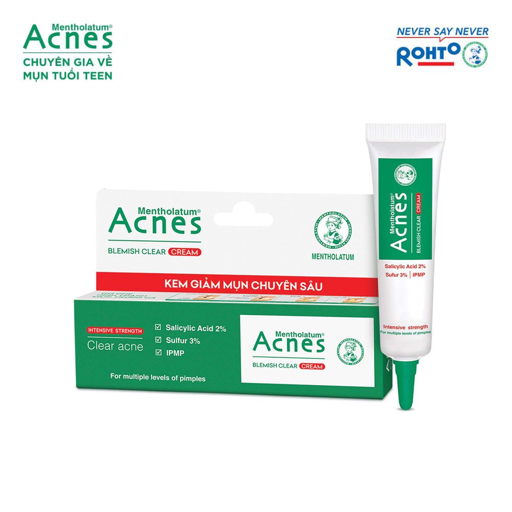 Kem chấm mụn chuyên sâu Acnes Blemish Clear Cream 10g